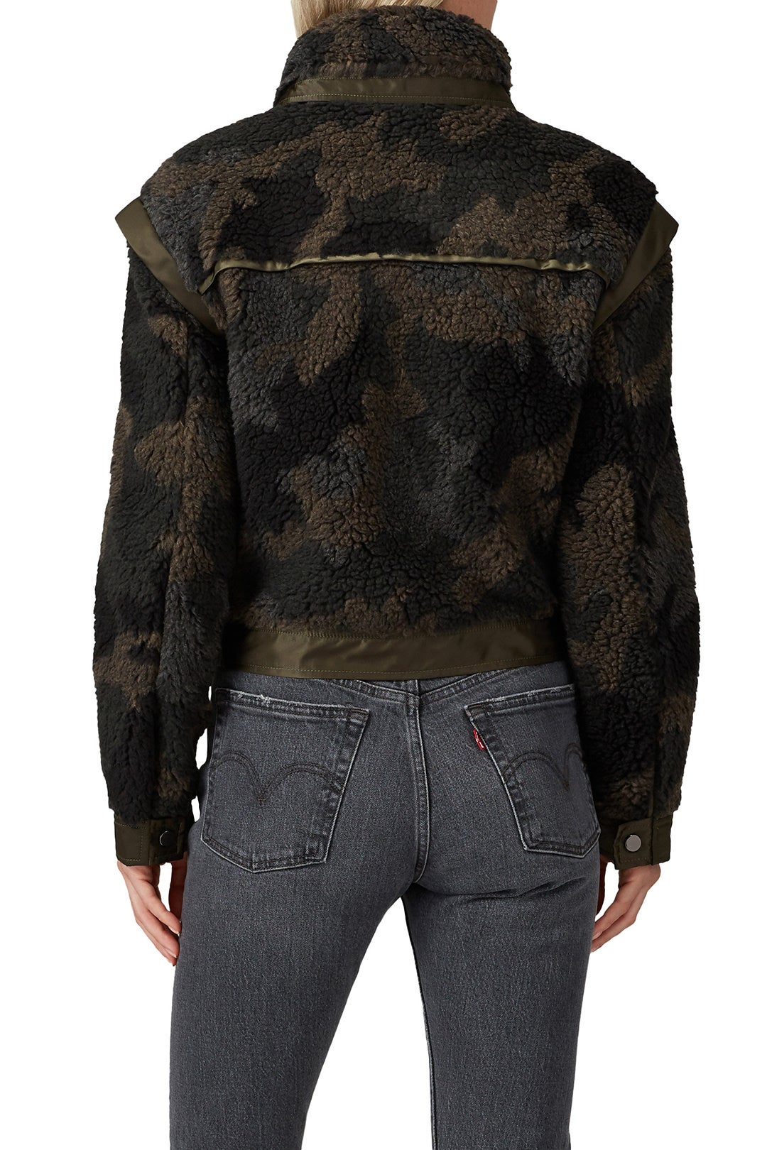 Faux Sherpa Anita Jacket by Veronica Beard 2