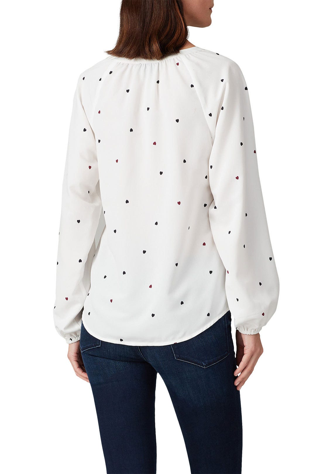 Julius V-Neck Blouse by B Collection by Bobeau 2