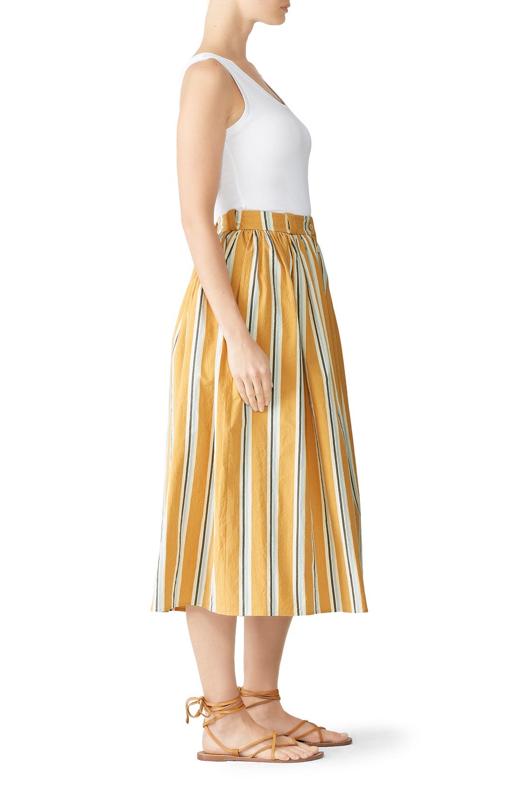 Olivio Striped Skirt by Brock Collection 1