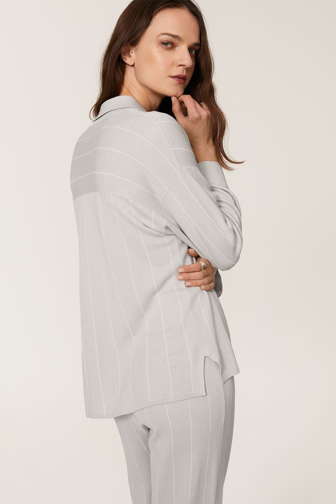 Grey Unstructured Button Down by Club Monaco 1