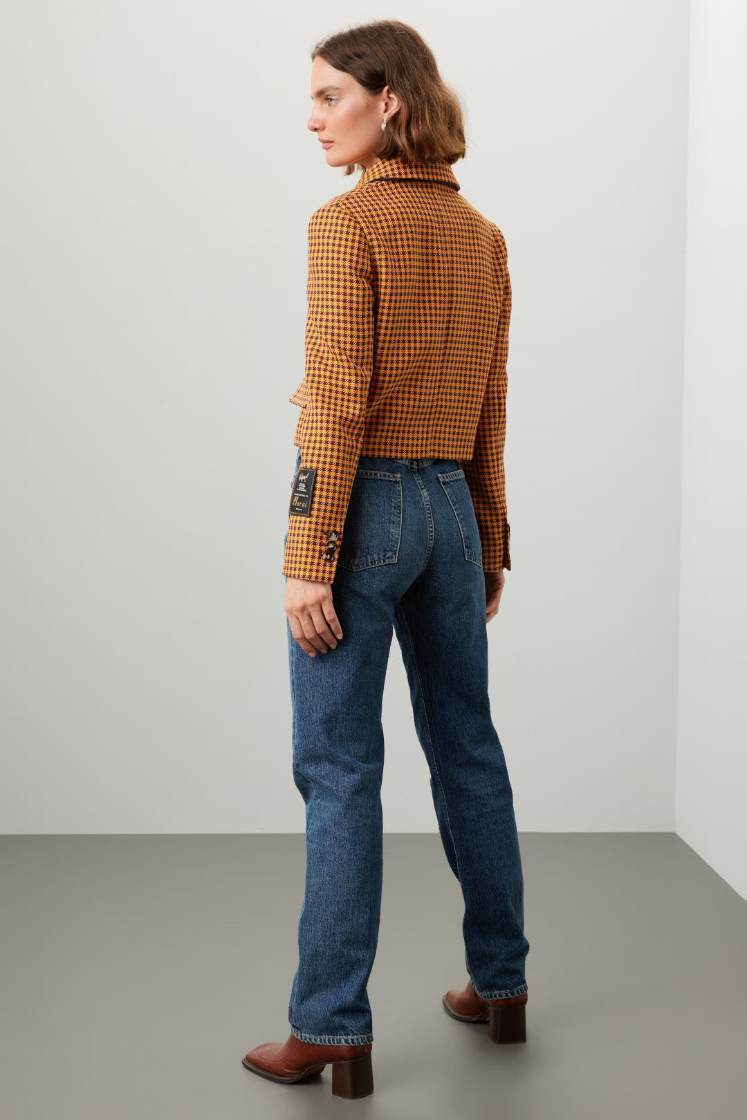★MARNI★ マルニ MultiPattern Jacket チェック柄 48 Plaid Jacket by Marni | Rent the Runway