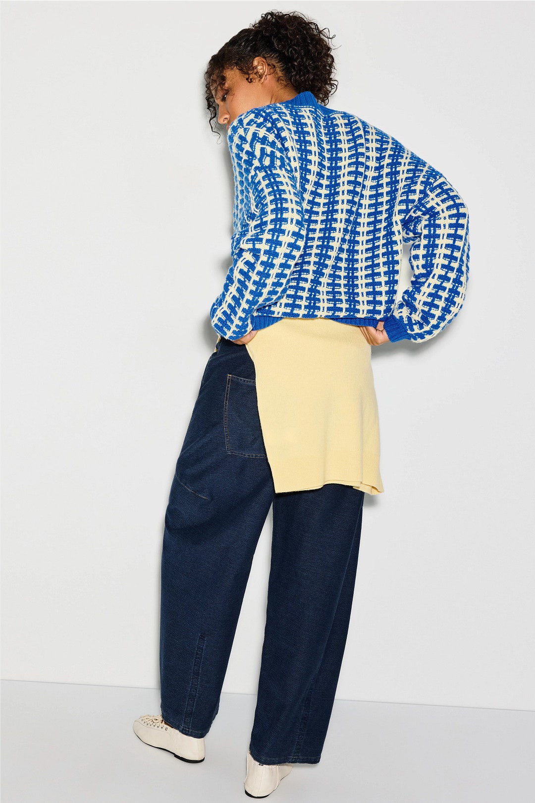 Blue Back to School Sweater by Stella Nova 2