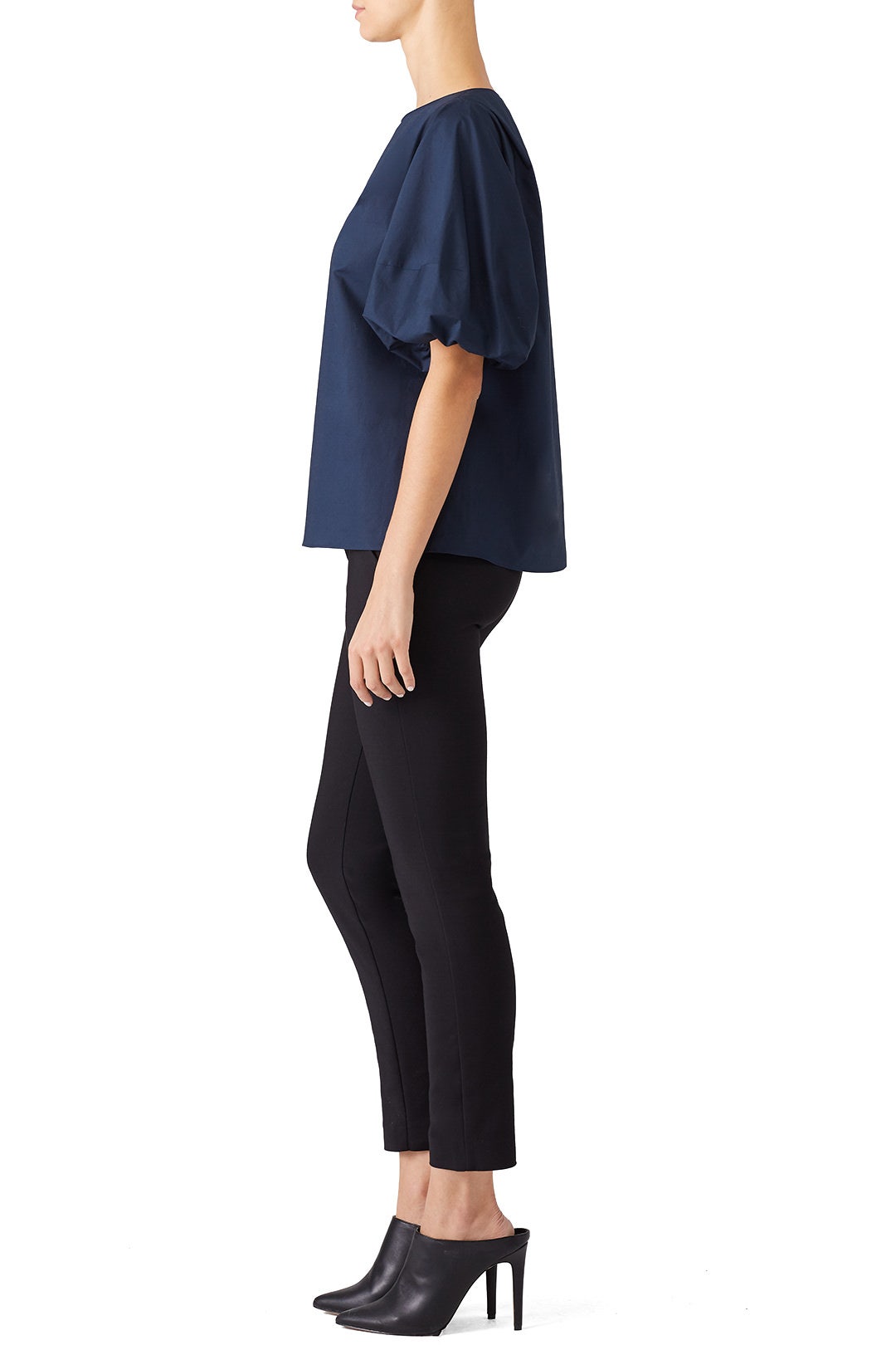 Navy Zanna Top by Amanda Uprichard 1