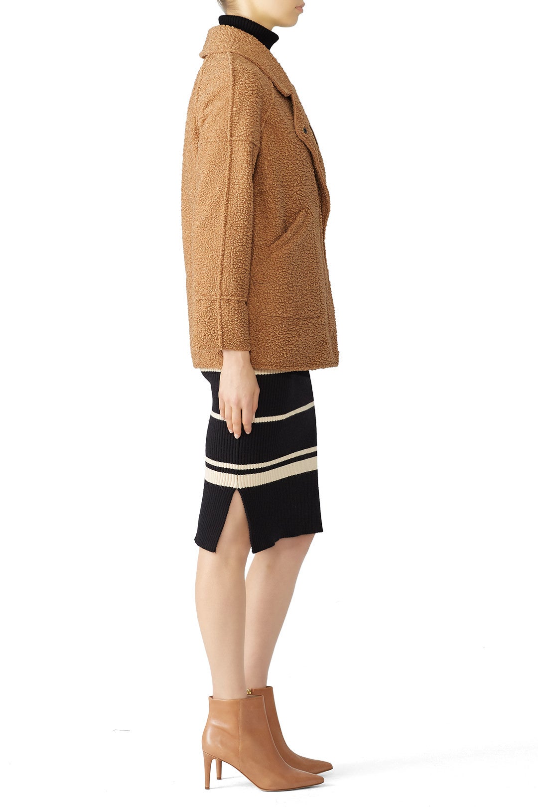 Faux Shearling World Tour Coat by C/MEO COLLECTIVE 1