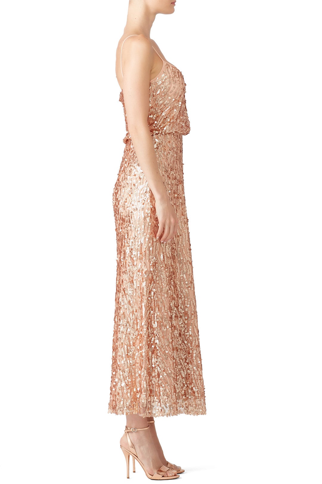Rose Gold Courtney Gown by Donna Morgan 2