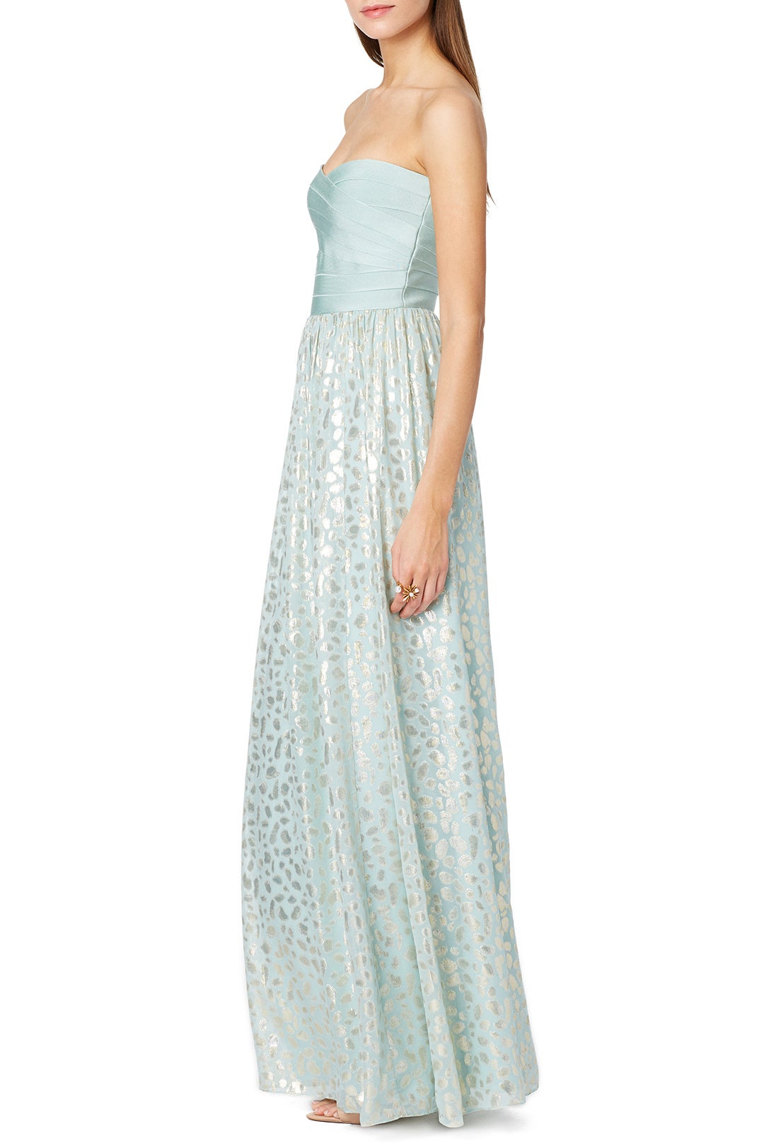 Mint Mosaic Maxi Dress by ERIN erin fetherston 2