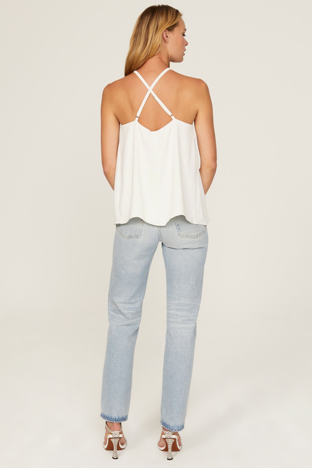 White Cross Back Top by Great Jones 2