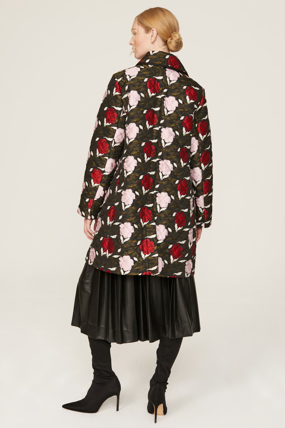 Rose Garden Brocade Coat by kate spade new york | Rent the