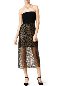 Cut Across Sheath by Sachin & Babi