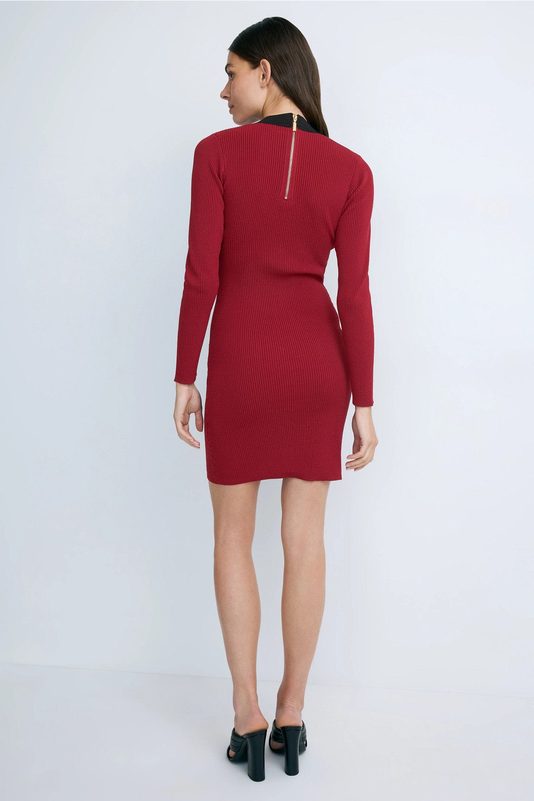 Juniper Crewneck Fully Knit Dress by Alexia Admor 2