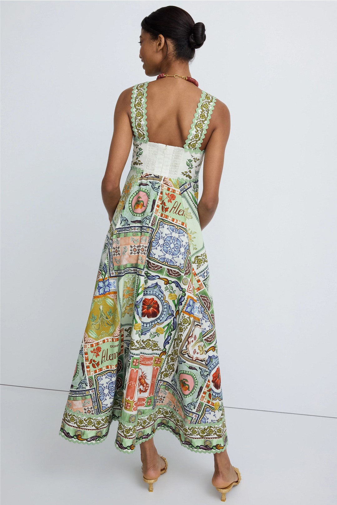 Tommasina Scalloped Dress by ALÉMAIS 1