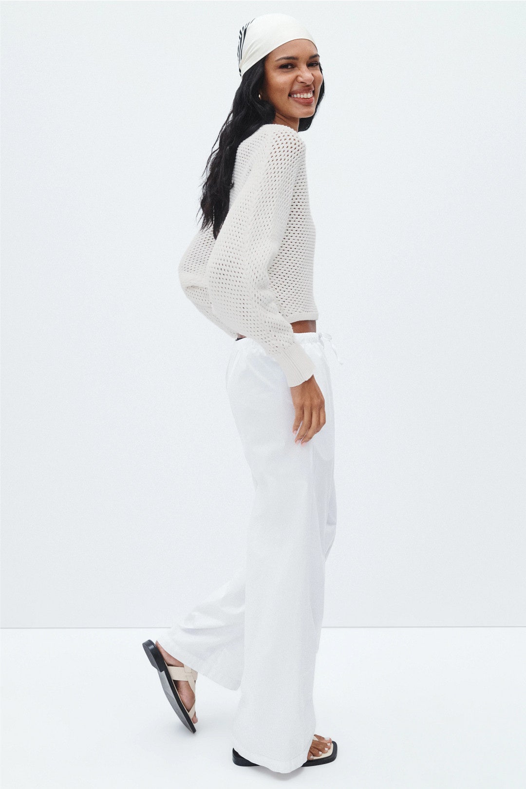 Open Knit Sweater by Rosetta Getty x RTR 1