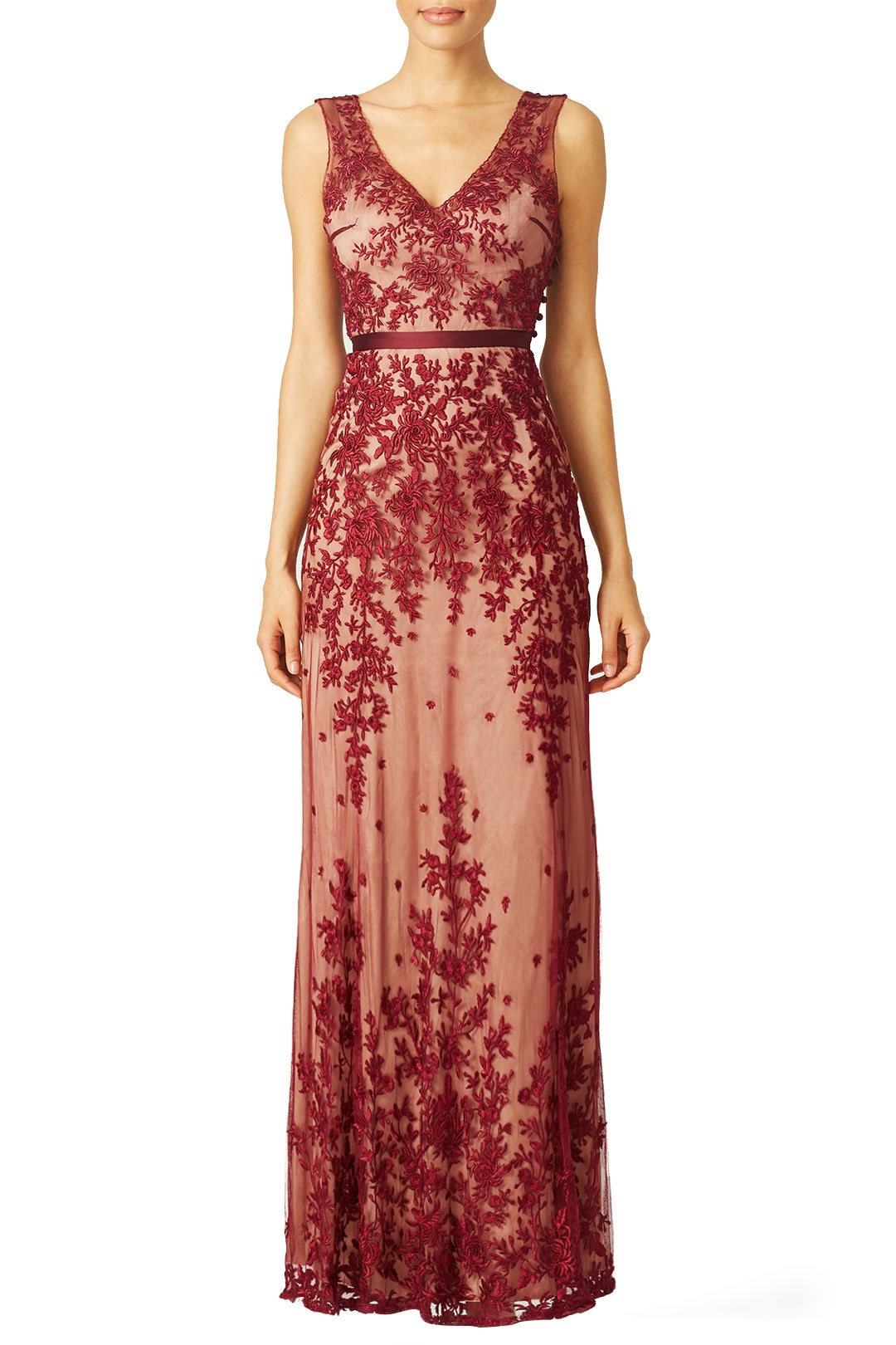 Red Amira Gown by CATHERINE DEANE 2