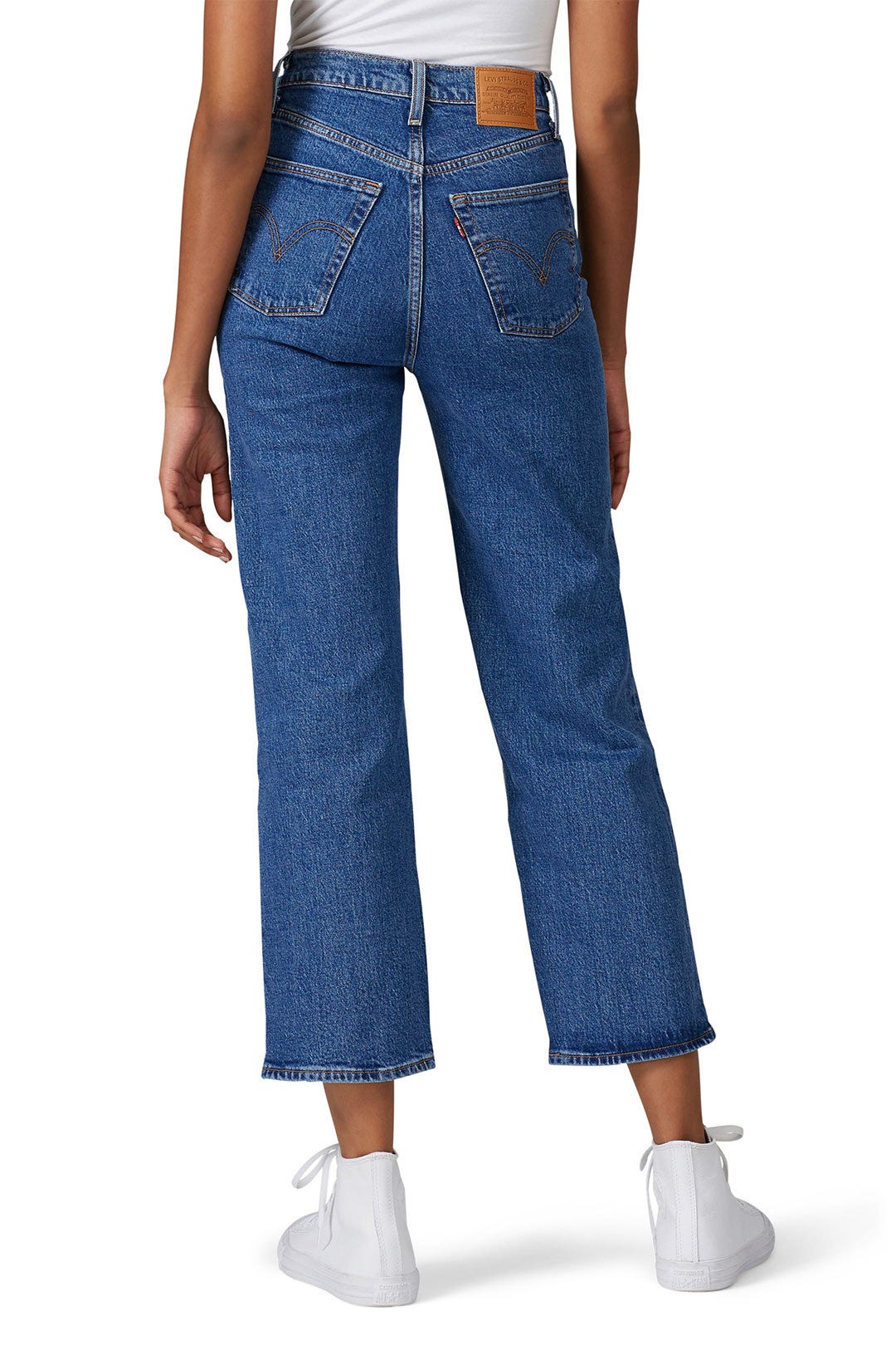 Ribcage Straight Ankle Georgie Jeans by Levi's 2