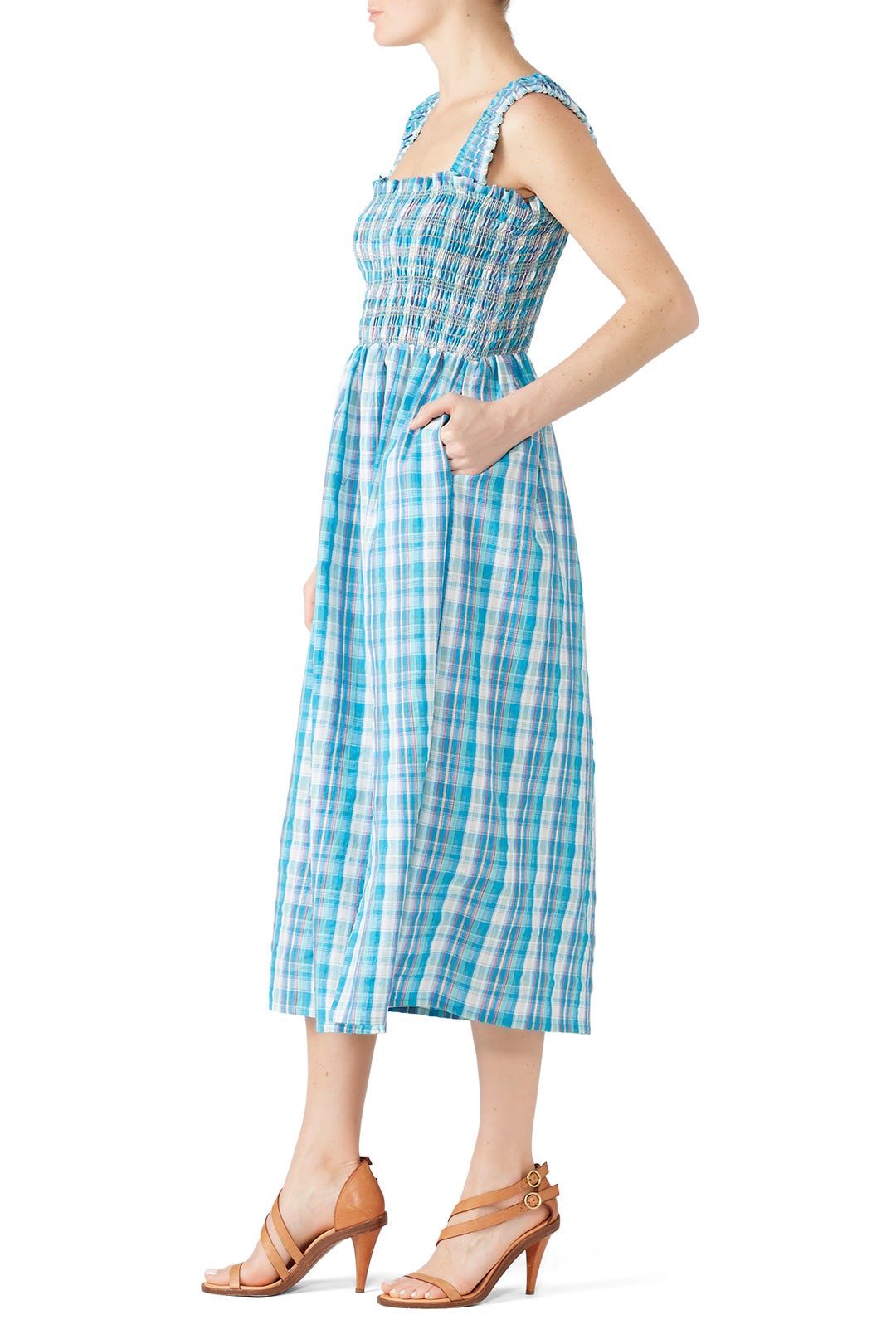 Smocked Apron Dress by Nicholas 2