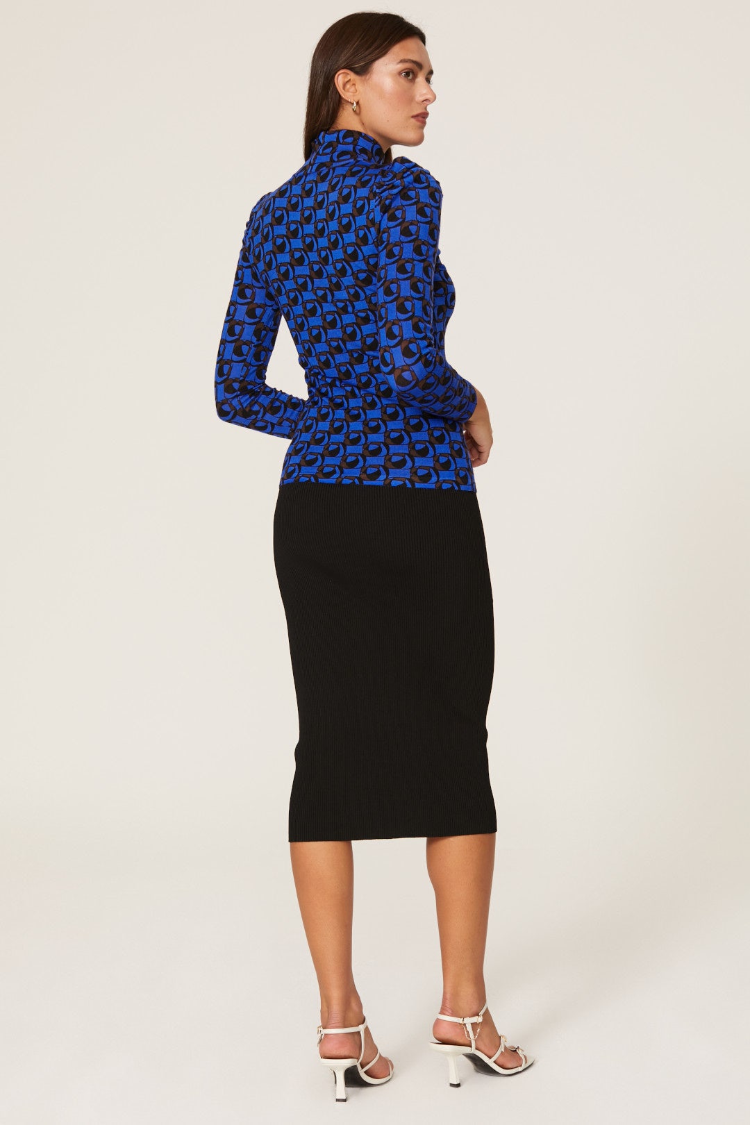 Tanner Ruched Sweater by Diane von Furstenberg 2