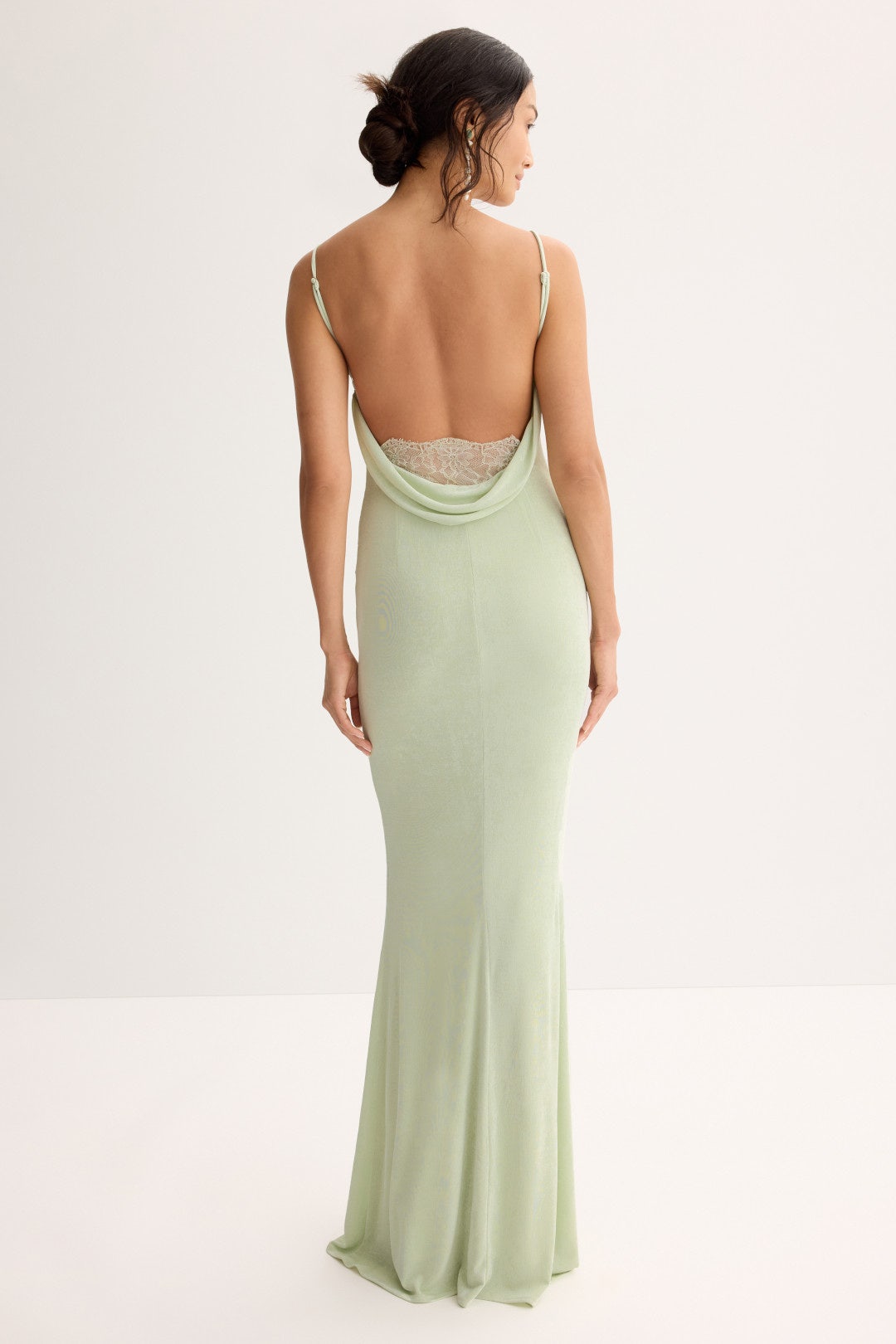 Cowl Neck Surreal Gown by Katie May 2
