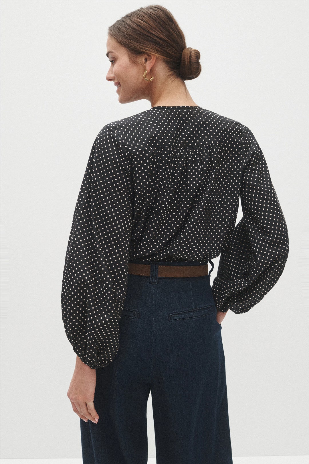 Cecily Polka Dot Blouse by MILLE 2
