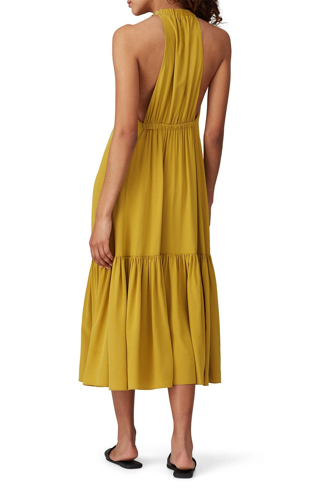 Eco Silk Halter Dress by Tibi 2