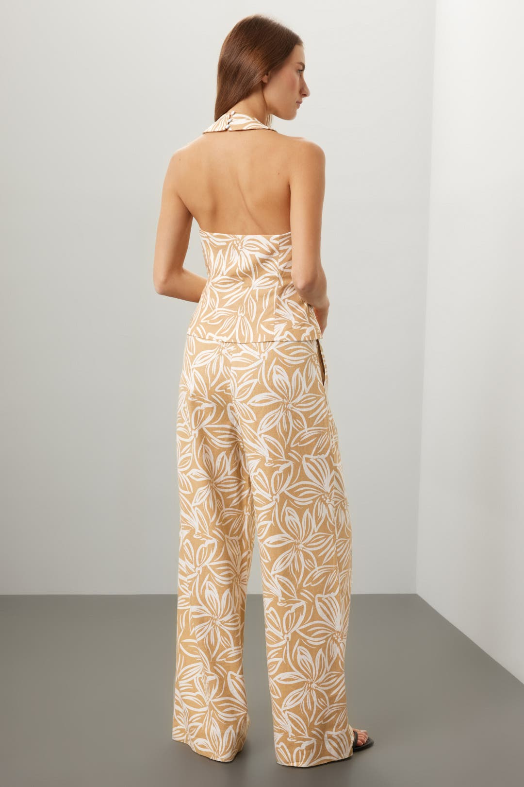 Printed Halter Top by TOCCIN X RTR | Rent the Runway