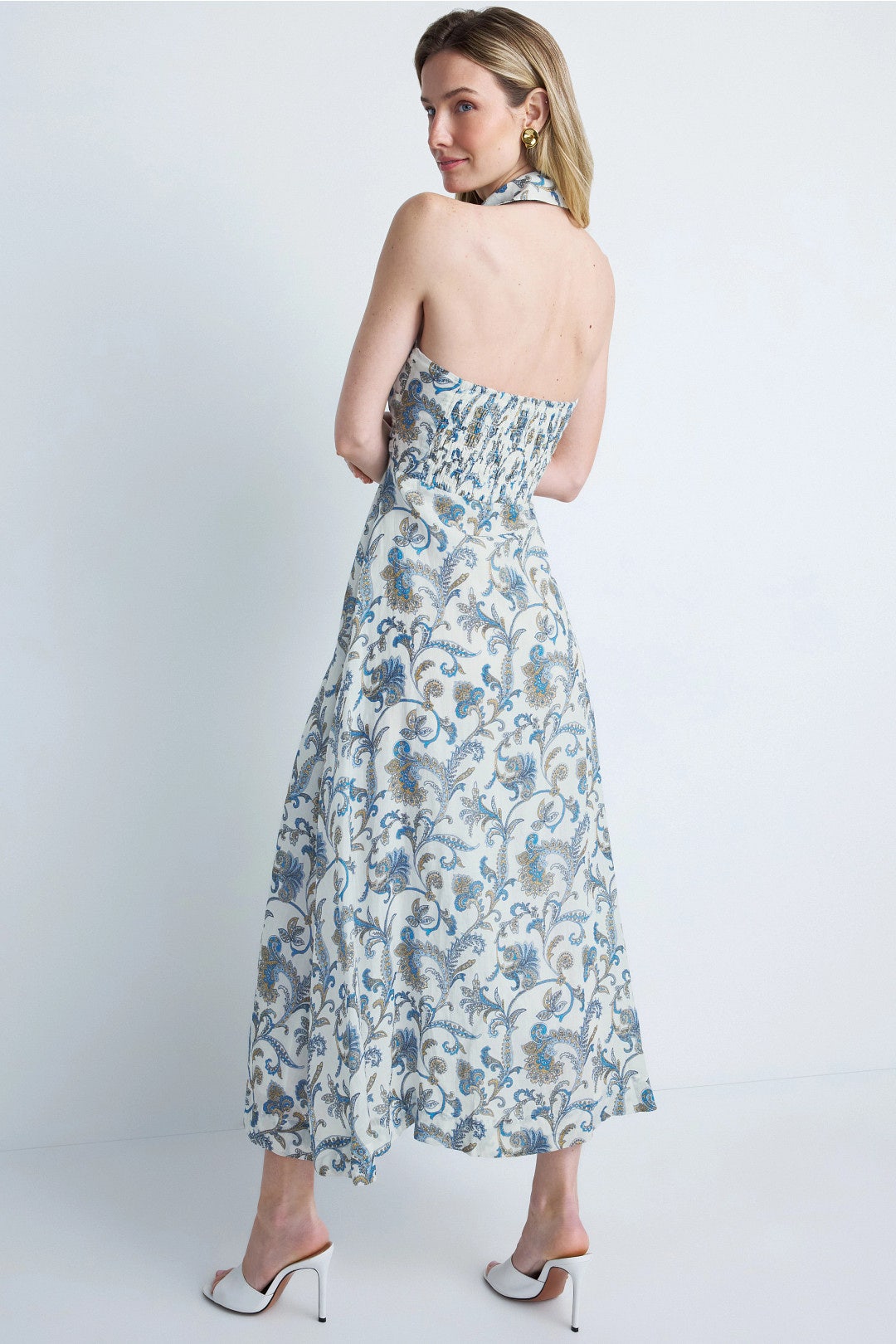 Smocked Mackey Dress by Veronica Beard 2