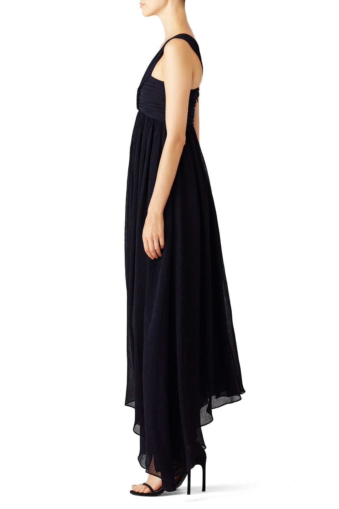 Navy Plisse Gown by ADEAM 1