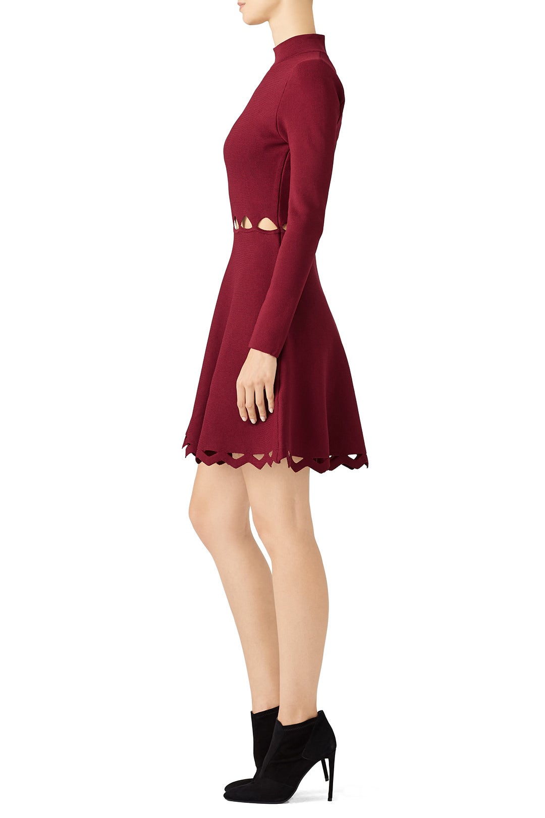 Red Cutout Dress by John + Jenn 2