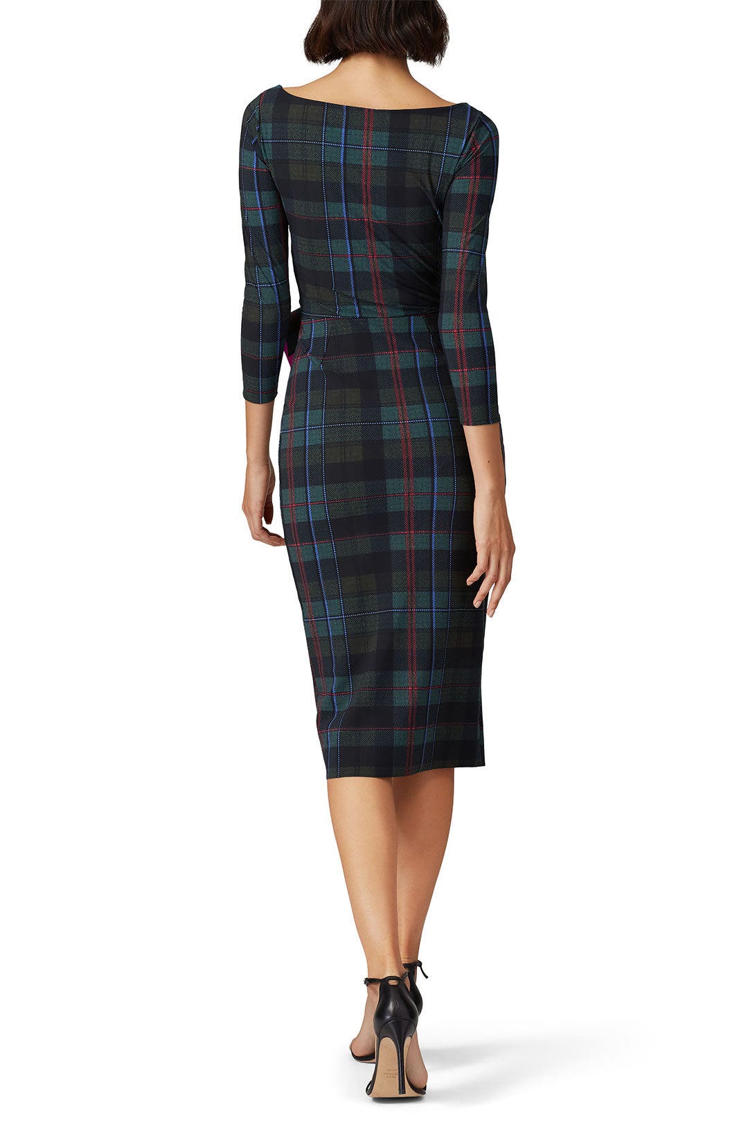 Plaid Thayna Sheath by Chiara Boni La Petite Robe 2