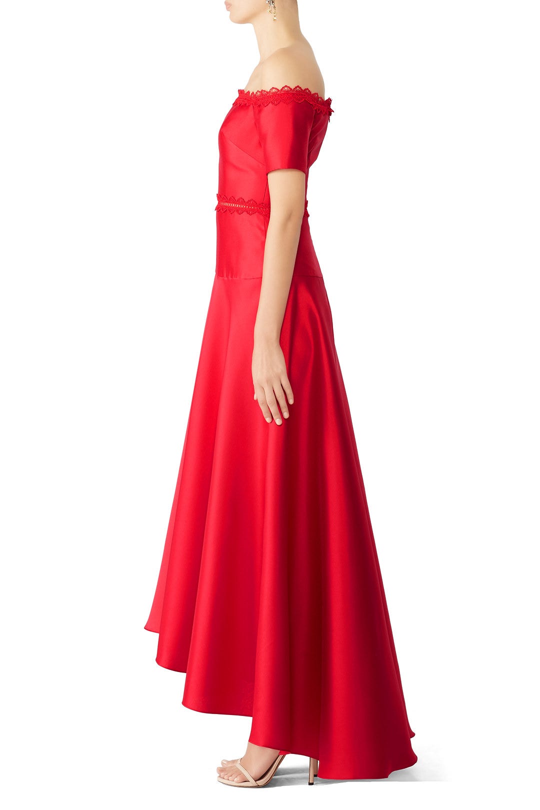 Off Shoulder Mikado Gown by ML Monique Lhuillier 2