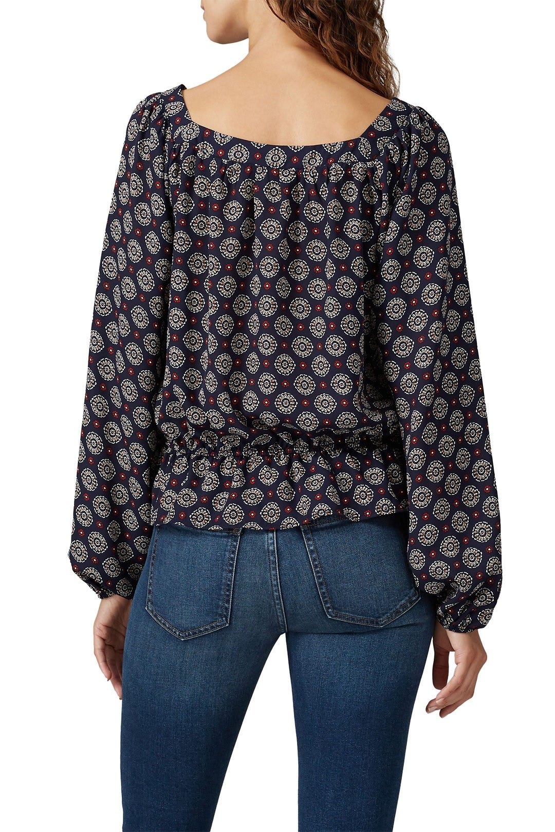 Medallion Square Neck Top by Slate & Willow 1