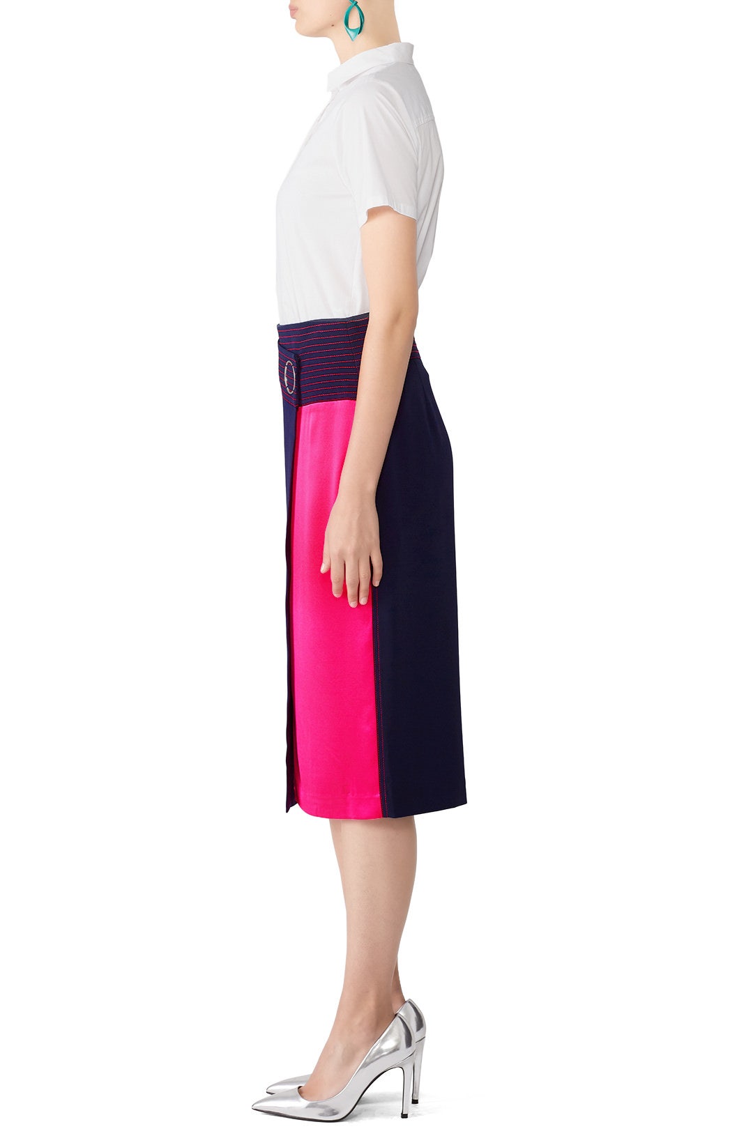 Colorblock Samra Skirt by Tanya Taylor 2