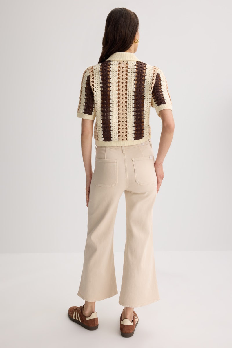 Ultra High Rise Cropped Jeans by 7 For All Mankind - Photo 2
