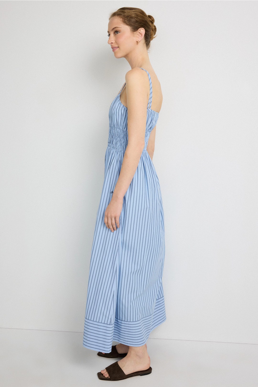 Striped Maxi Sundress by BOSS 1
