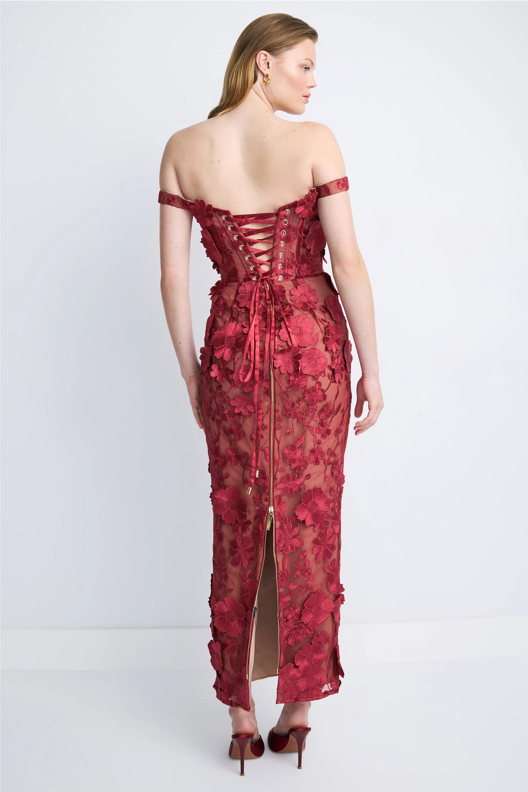 Jasmine Off The Shoulder Maxi Dress