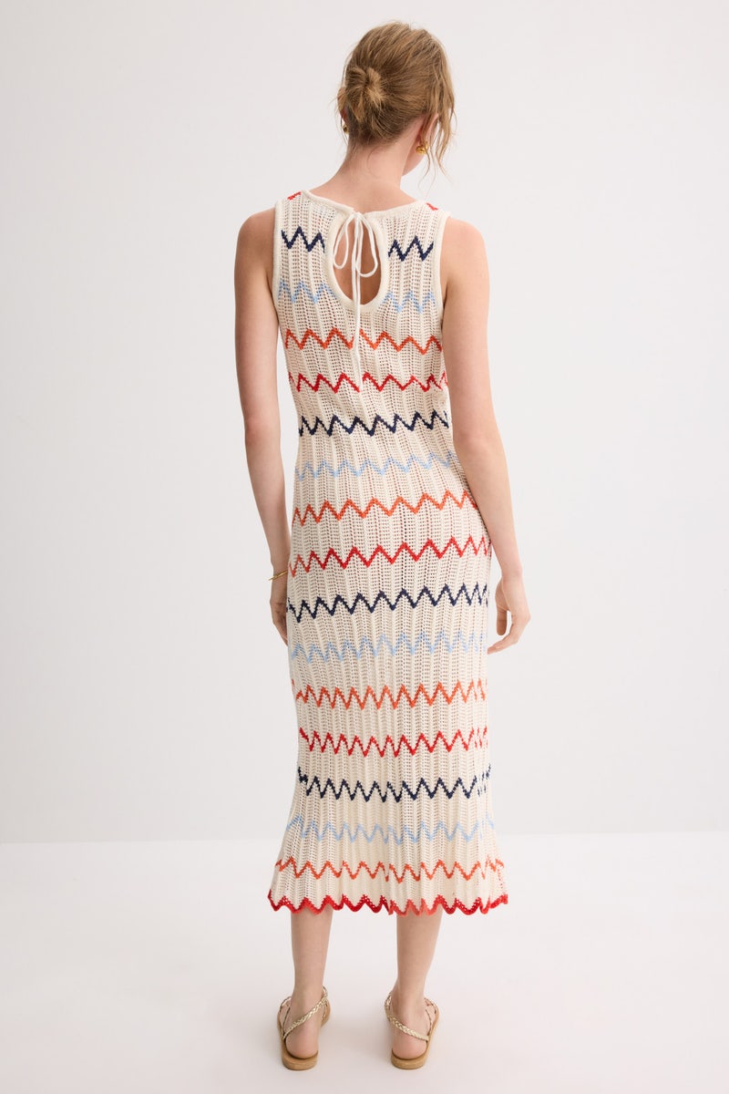 Calliope Sheer Knit Midi Dress by MINKPINK - Photo 2