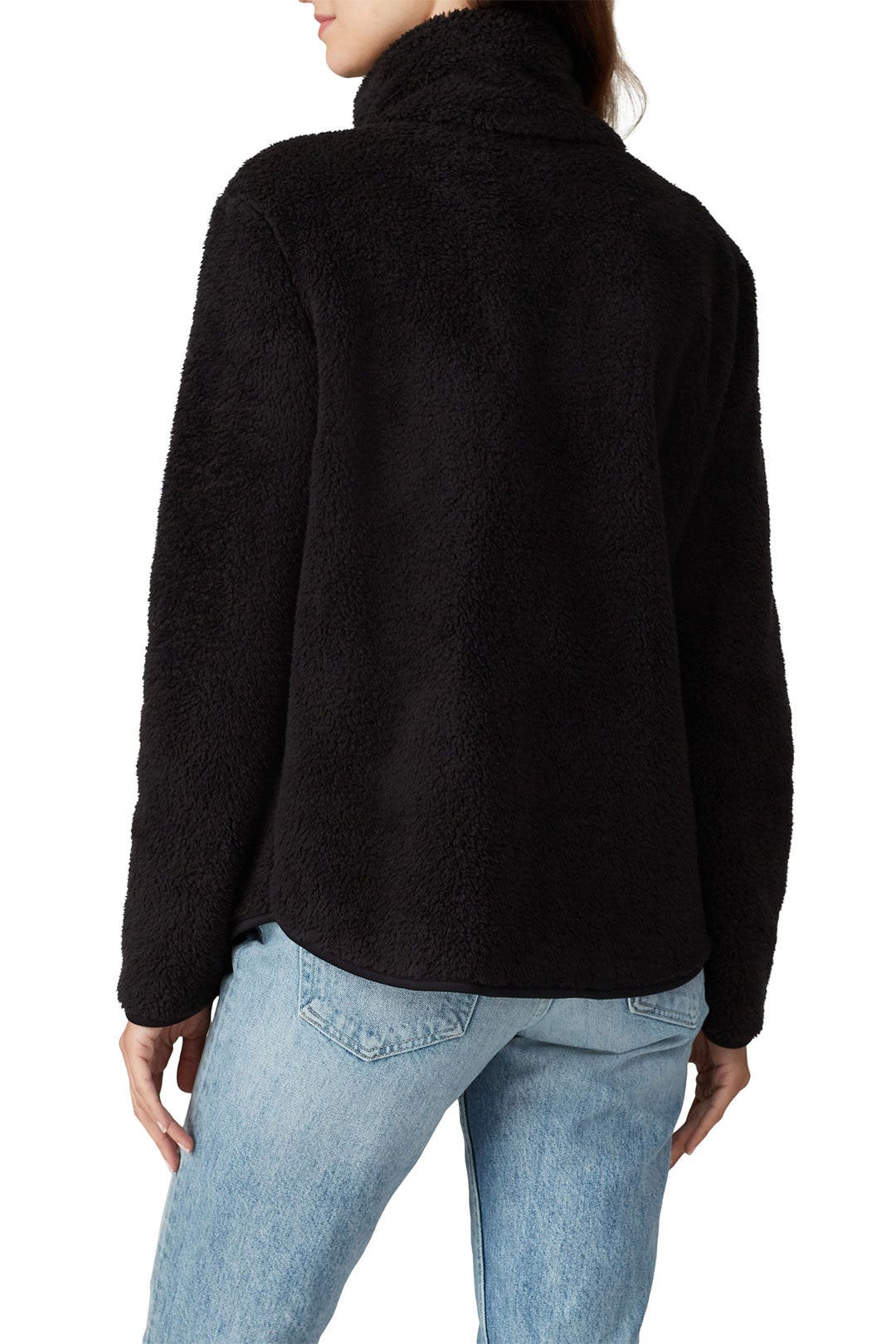 Alonso Faux Sherpa Jacket by B Collection by Bobeau 1