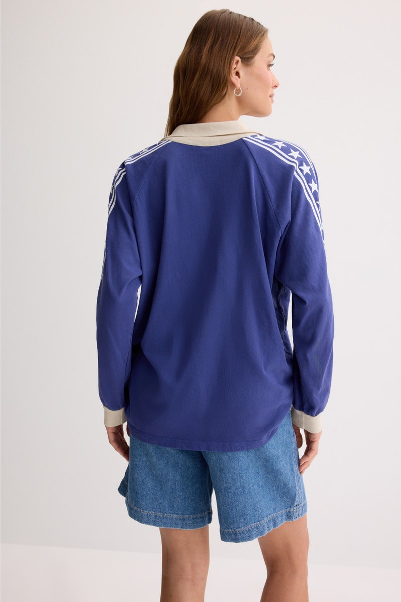 Los Angeles Stars Raglan Top by DAYDREAMER - Photo 2