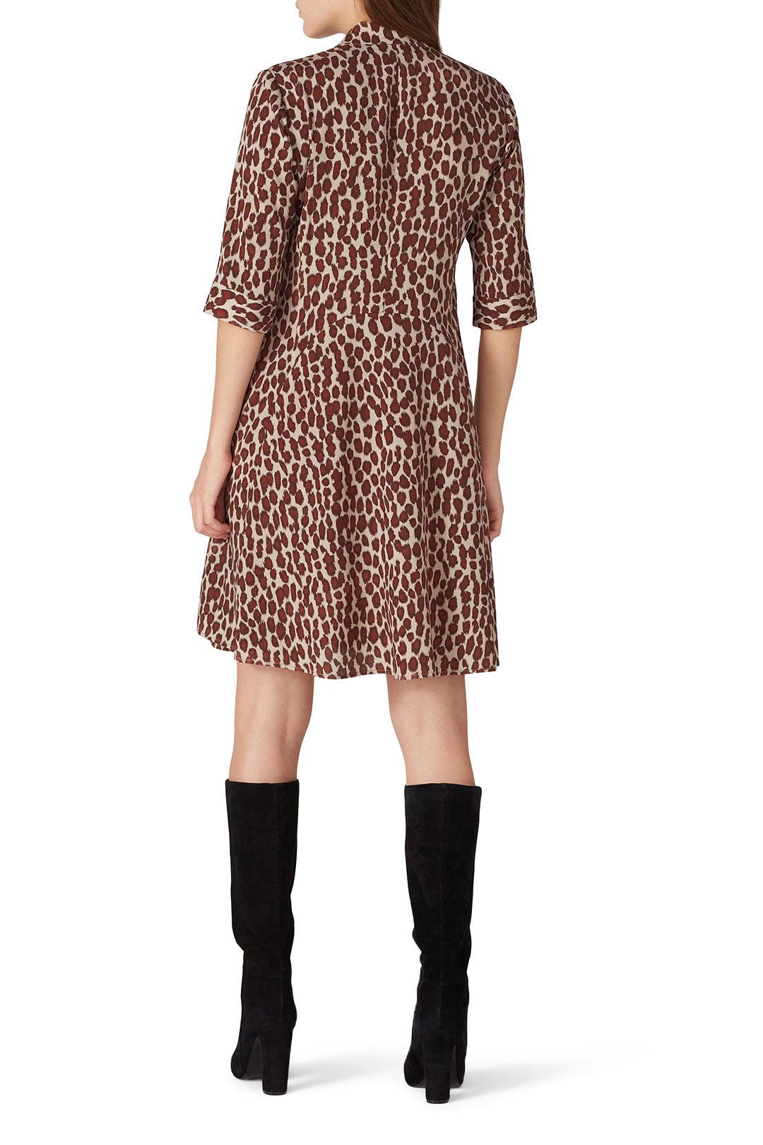 Animal Printed Dress by Derek Lam 10 Crosby x RTR 2