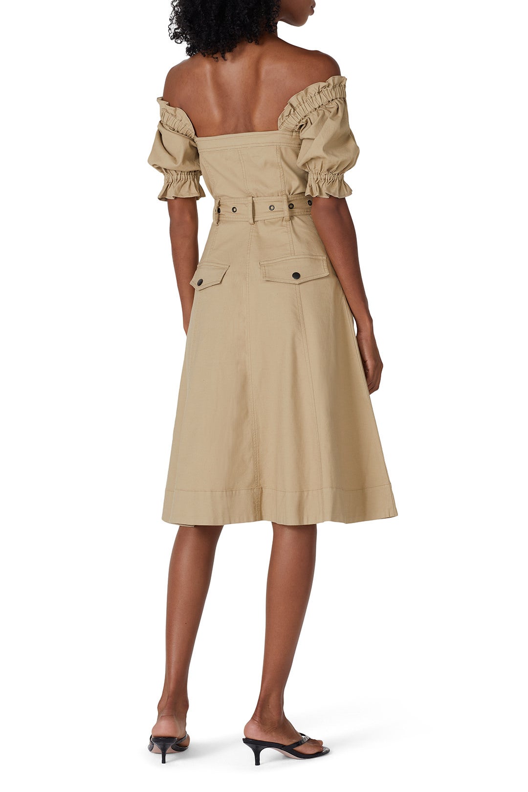 Puff Sleeve Canvas Dress by Marissa Webb x RTR 2