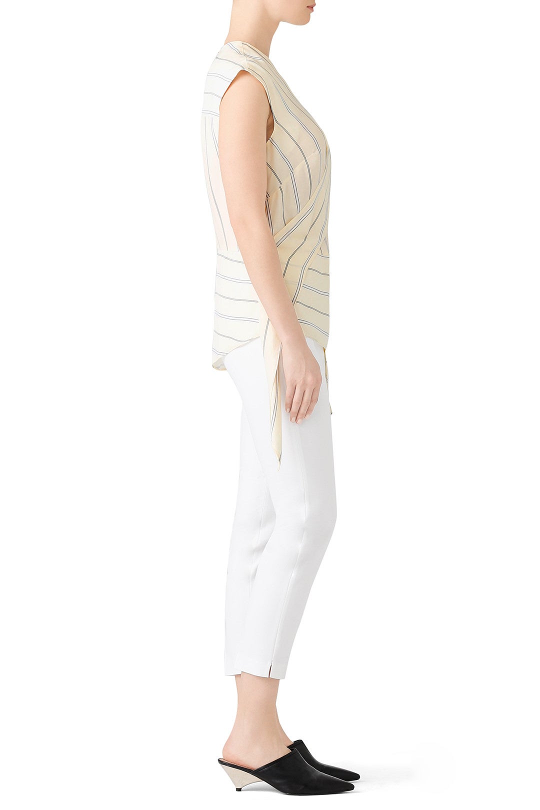 Departure Stripe Top by Nicole Miller 1