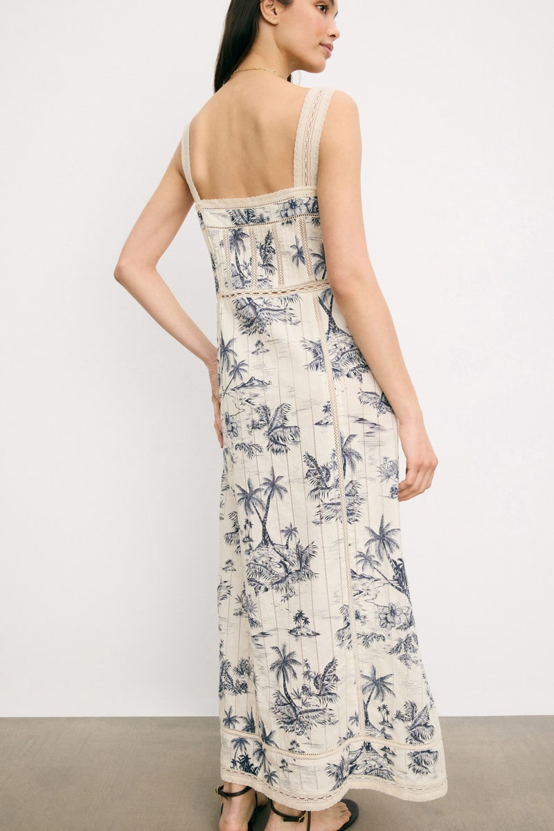 Renaid Cotton Tropical Island Maxi Dress by Zadig & Voltaire - Photo 2