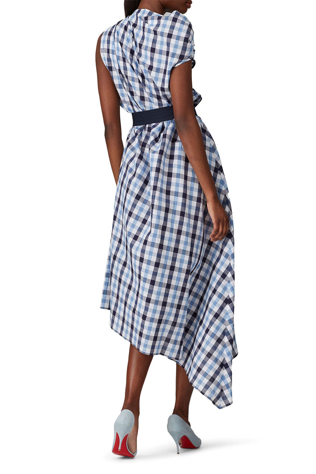 Asymmetrical Draped Dress by Martin Grant 2