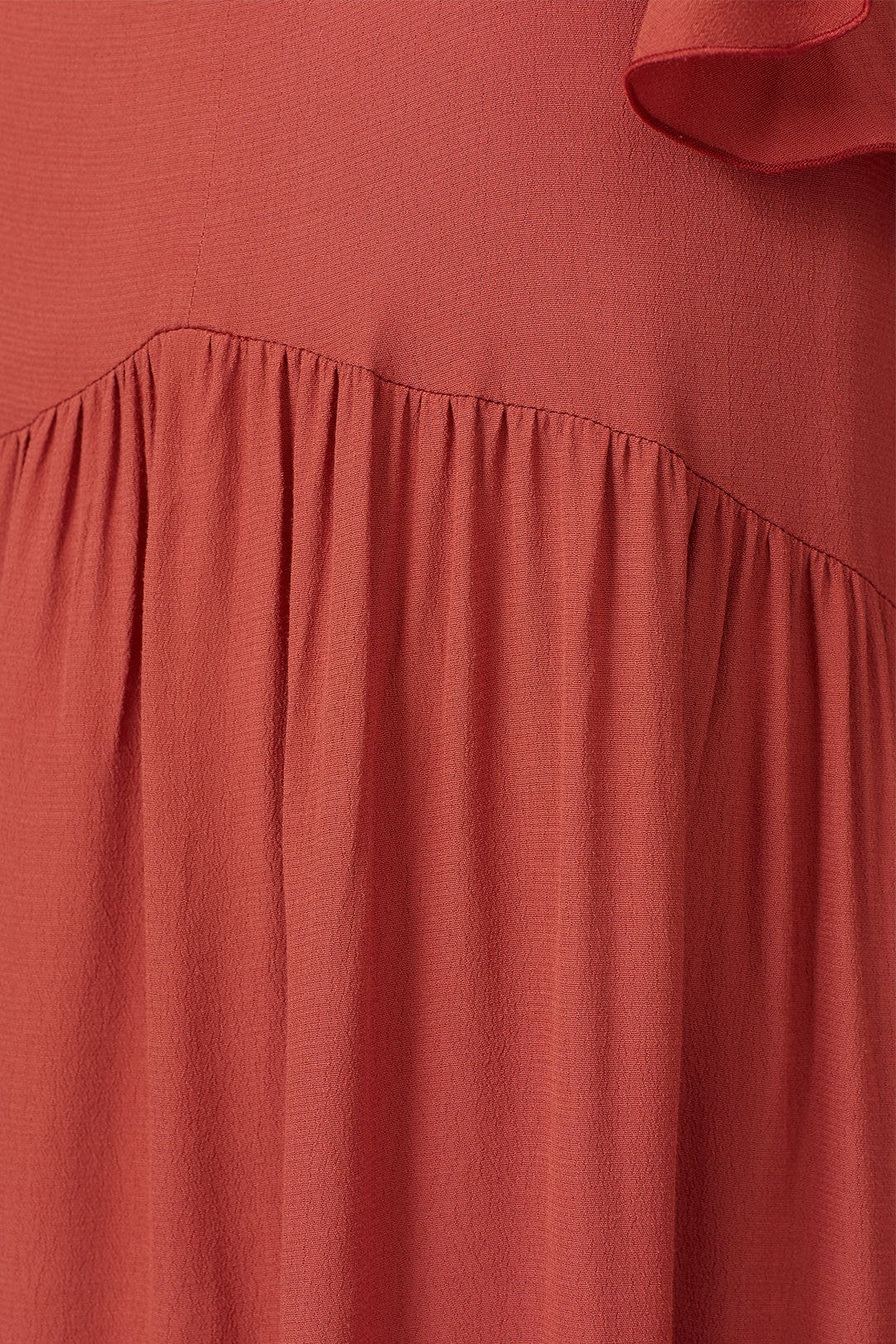 Cranberry Flutter Sleeve Dress by sita murt 2