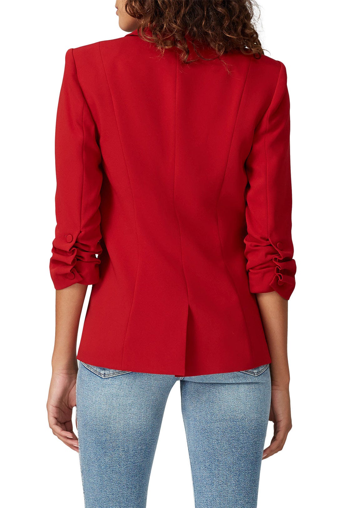 Red Khloe Blazer by Cinq à Sept 2