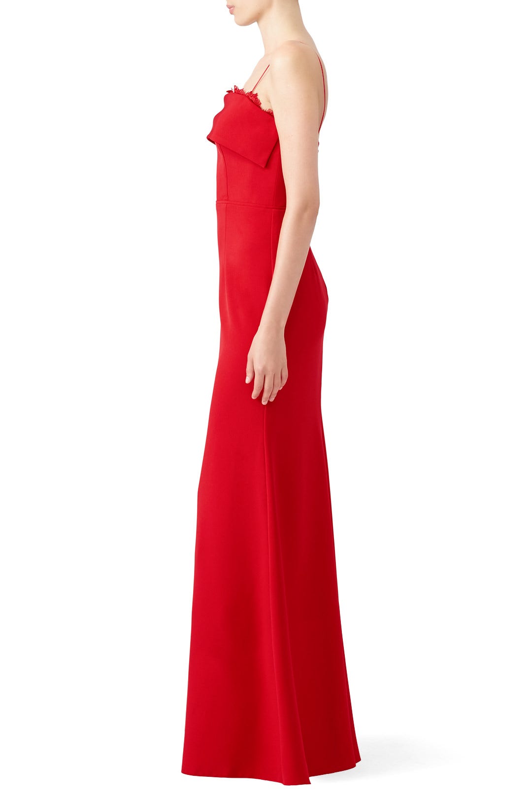 Cherry Crepe Gown by JS Collection 2
