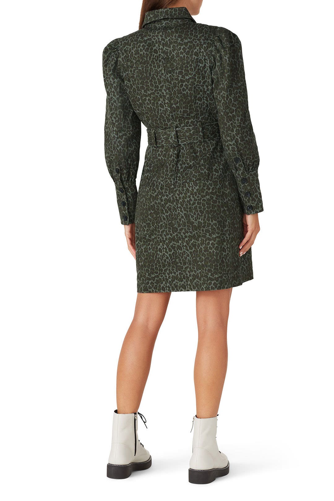 Green Leopard Dress by Marissa Webb x RTR 2