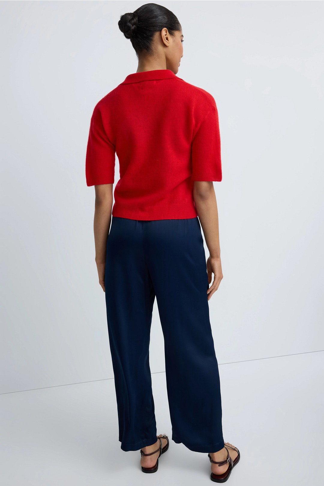 Cloud Cashmere Short Sleeve Polo by NAADAM 2