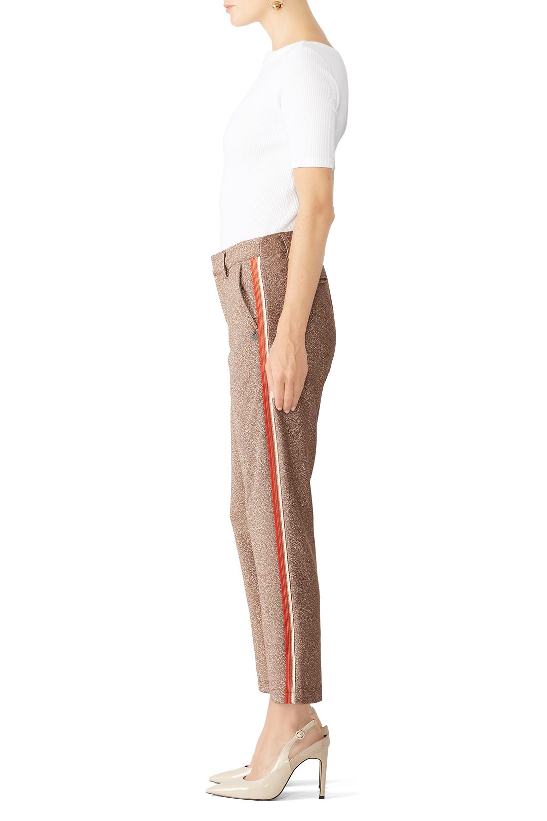 Stretch Lurex Trousers by Scotch & Soda 1