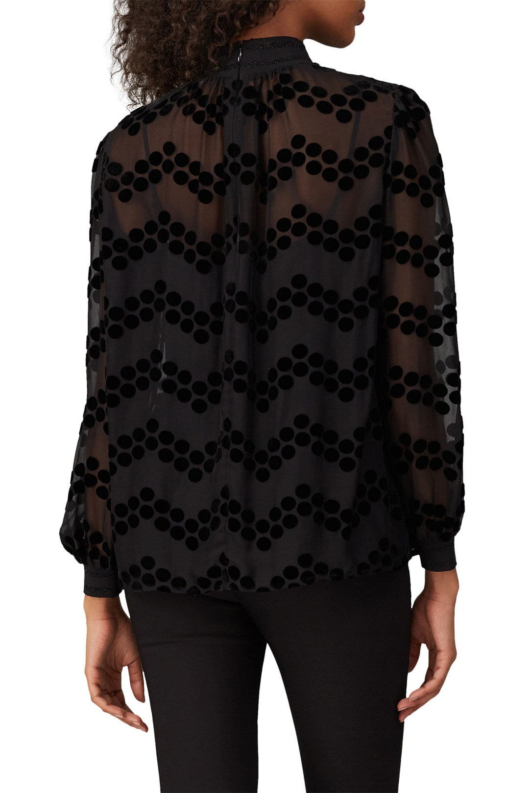 美品 TORY BURCH トリーバーチ ROUND COLLAR VELVET SHIRT ベルベット シャツ ツイルトリム 10 アセテート 他 ラウンドカラー レディース AY7633A11 TORY BURCH（トリーバーチ） 美品 ROUND COLLAR VELVET SHIRT