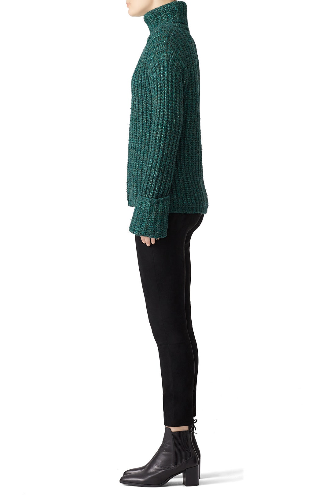 Faux Suede Violet Leggings by BB Dakota 2